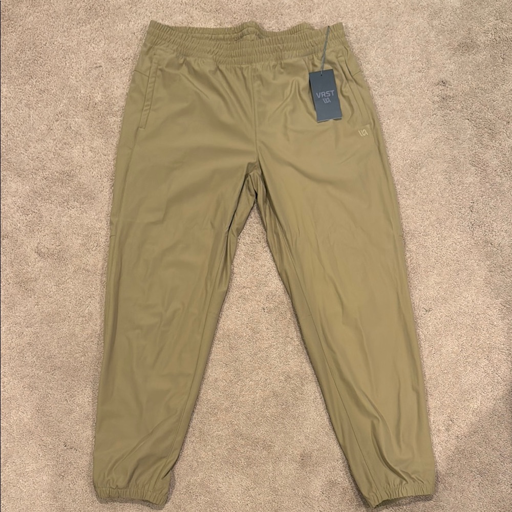 NEW WITH TAGS Beige Men's VRST Jogger Pants